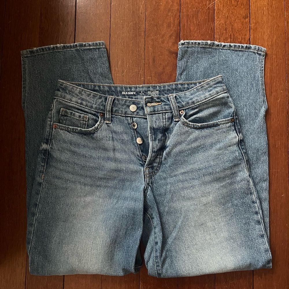 Old Navy High Rise OG Loose Jeans with Secret Smooth Pockets